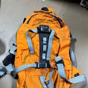 Burton Orange and Gray Backpack